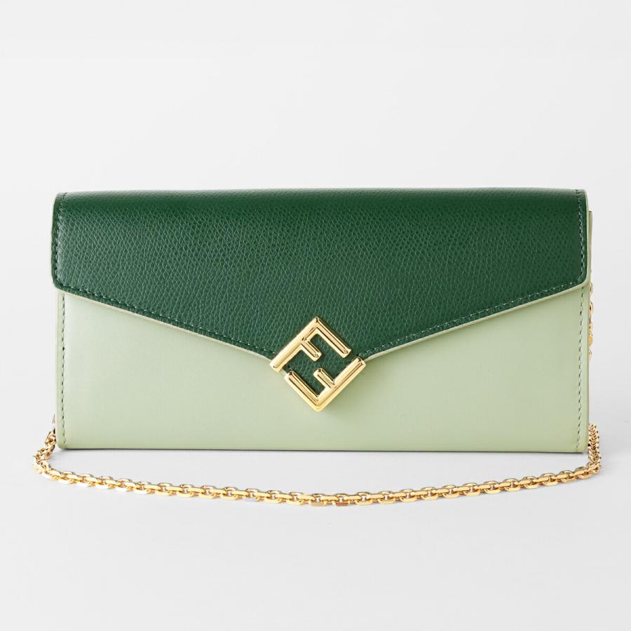 FENDI（フェンディ） 並行輸入 長財布 FFダイヤモンド 8M0365 ALV4