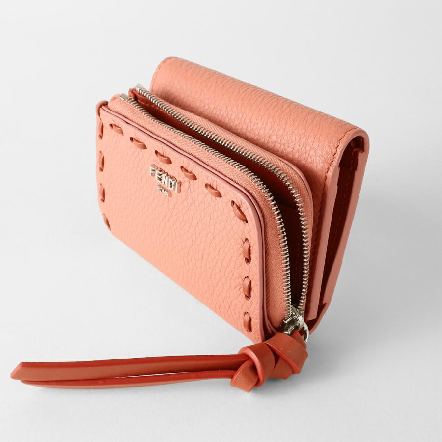 FENDI（フェンディ） 並行輸入 3つ折り財布 ビーカブー 8M0499 AURN