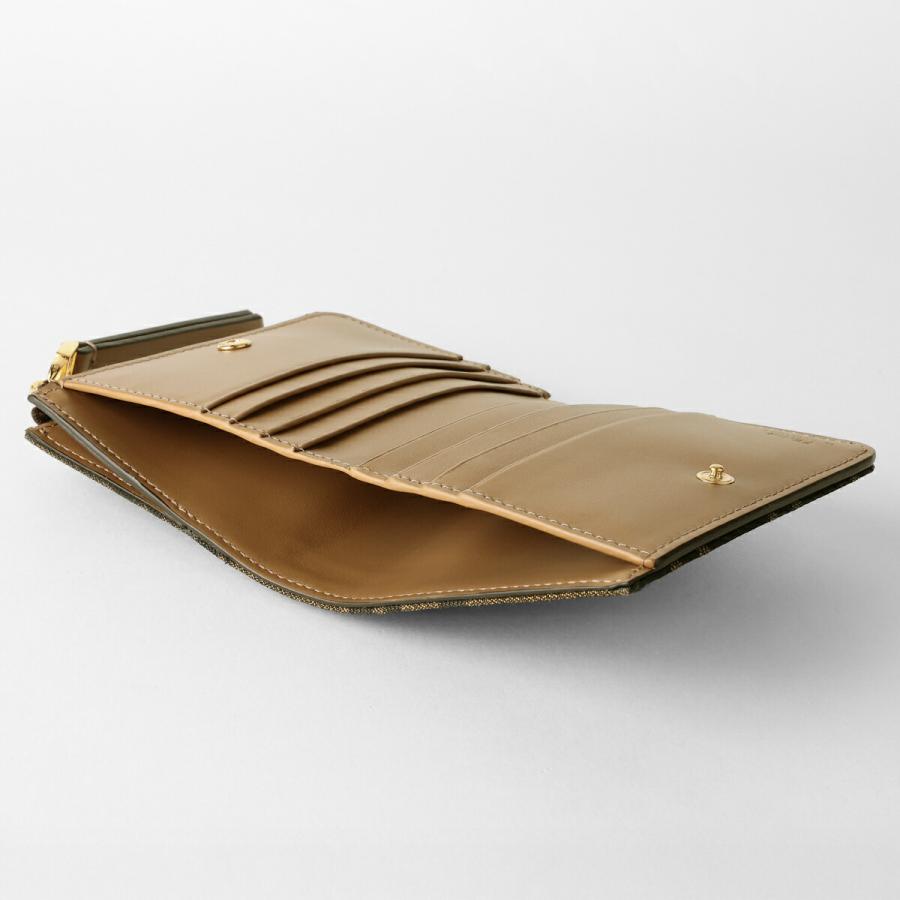 並行輸入 フェンディ 2つ折り財布 FENDI ブラウンFFジャカードファブリック 8M0519 A98P F0A6Eレディース ブラウン 茶の画像