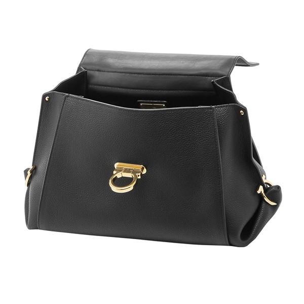 並行輸入 フェラガモ  ハンドバッグ  21F606 649192 ブラック 黒 爆買 |  | 03