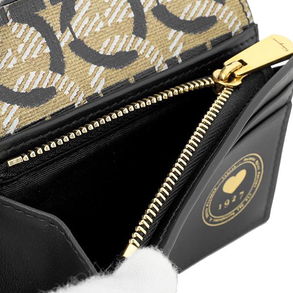 FERRAGAMO（フェラガモ） 並行輸入 2つ折り財布 ガンチーニ 220260