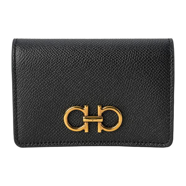 Salvatore Ferragamo ガンチーニ ケース　未使用保管品 FERRAGAMO（フェラガモ） 並行輸入 カードケース ガンチーニ 220371