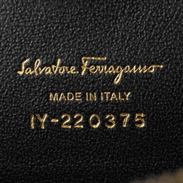 並行輸入 フェラガモ ショルダーバッグ FERRAGAMO ガンチーニ 220375 755308レディース ブラック 黒 | FERRAGAMO | 08