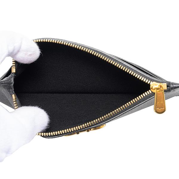 並行輸入 フェラガモ カードケース FERRAGAMO ガンチーニ 220404 758555レディース ブラック 黒 | FERRAGAMO | 04