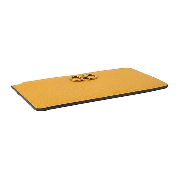 フェラガモ カードケースゴールド・ガンチーニ FERRAGAMO 並行輸入 フェラガモ カードケース ガンチーニ 220404