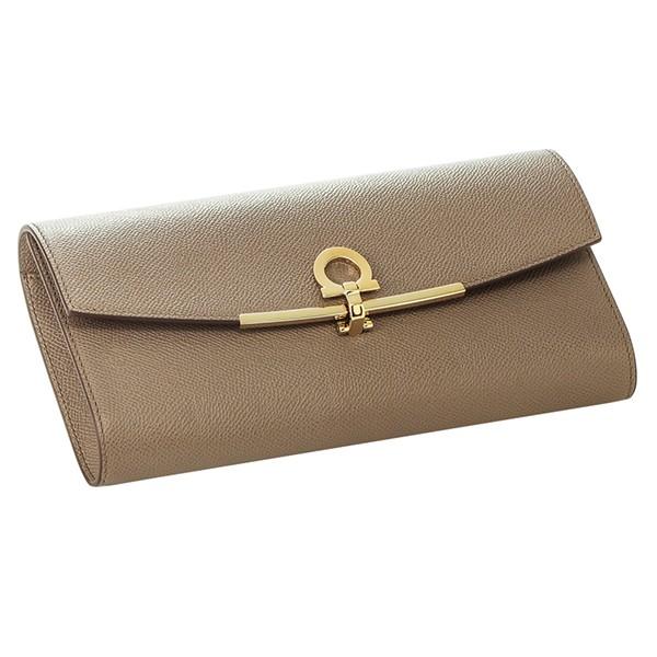 並行輸入 フェラガモ  クラッチ・セカンドバッグ ガンチーニ 22C941 0693560 グレージュ系 爆買 |  | 02