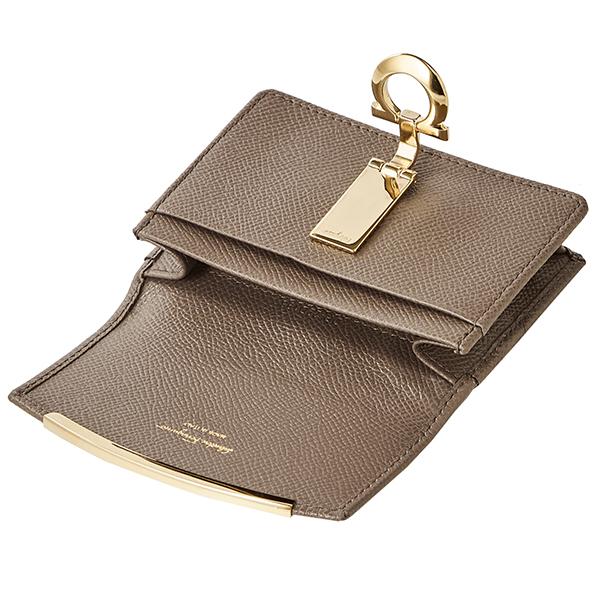 FERRAGAMO（フェラガモ） 並行輸入 カードケース ガンチーニ 22D198