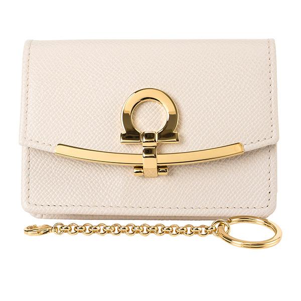 FERRAGAMO（フェラガモ） 並行輸入 カードケース ガンチーニ 22D198