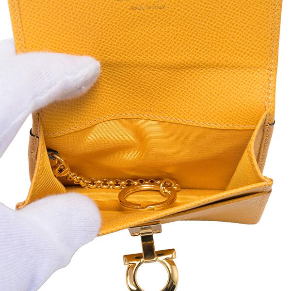 FERRAGAMO 並行輸入 フェラガモ カードケース ガンチーニ 22D198