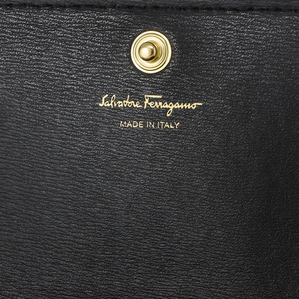 ☆超美品☆Salvatore Ferragamo ショルダーバッグ 黒 レザー FERRAGAMO フェラガモ Salvatore Ferragamo バッグ ジョアン