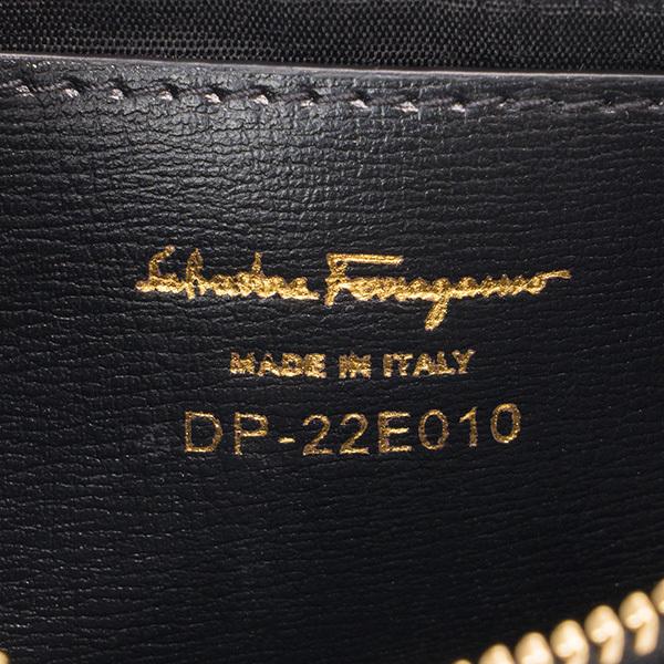 フェラガモ コインケース ブラック 黒 FERRAGAMO 22E010 734494