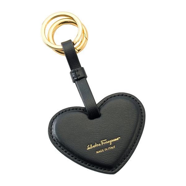並行輸入 フェラガモ キーホルダー FERRAGAMO フィオッコ ヴァラ 22E011 734489レディース ブラック 黒 | FERRAGAMO | 02