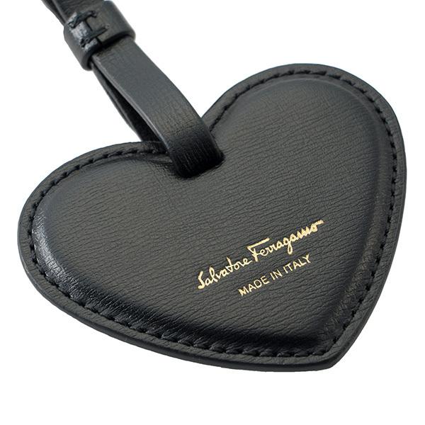 並行輸入 フェラガモ キーホルダー FERRAGAMO フィオッコ ヴァラ 22E011 734489レディース ブラック 黒 | FERRAGAMO | 04