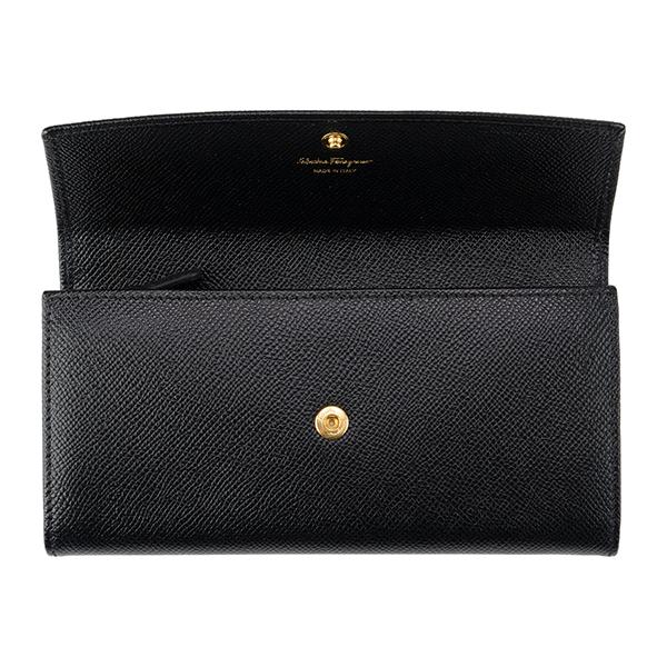 ✨プレゼント梱包✨　Ferragamo 長財布　Wガンチーニ ガンチーニ FERRAGAMO フェラガモ 長財布 ガンチーニ 22 O001 737292