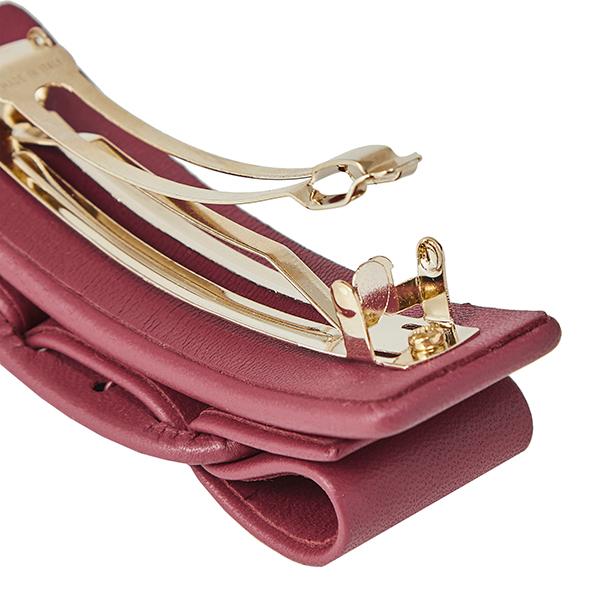 並行輸入 フェラガモ ヘアアクセサリー FERRAGAMO ヴィヴァ ボウ 340125 755946レディース ワインレッド 赤 | FERRAGAMO | 05