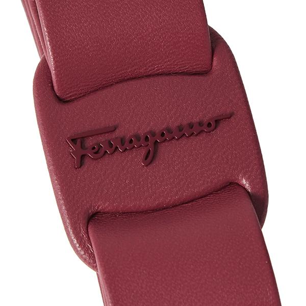 並行輸入 フェラガモ ヘアアクセサリー FERRAGAMO ヴィヴァ ボウ 340125 755946レディース ワインレッド 赤 | FERRAGAMO | 06
