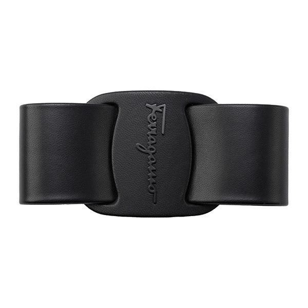 並行輸入 フェラガモ バレッタ FERRAGAMO ヴィヴァ ボウ 340126 739962レディース ブラック 黒 | FERRAGAMO