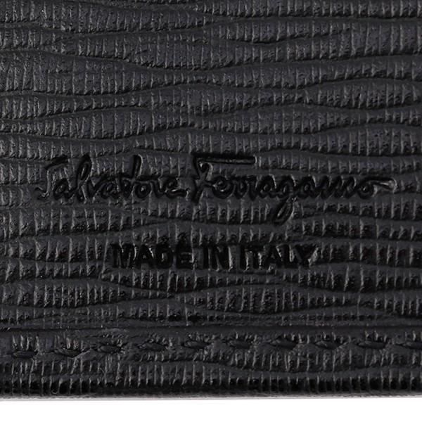 並行輸入 フェラガモ  2つ折り財布 ガンチーニ 66A064 0685972 ブラック 黒 爆買 |  | 06