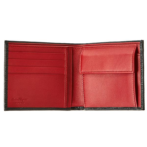 FERRAGAMO（フェラガモ） 並行輸入 2つ折り財布 ガンチーニ 66A065