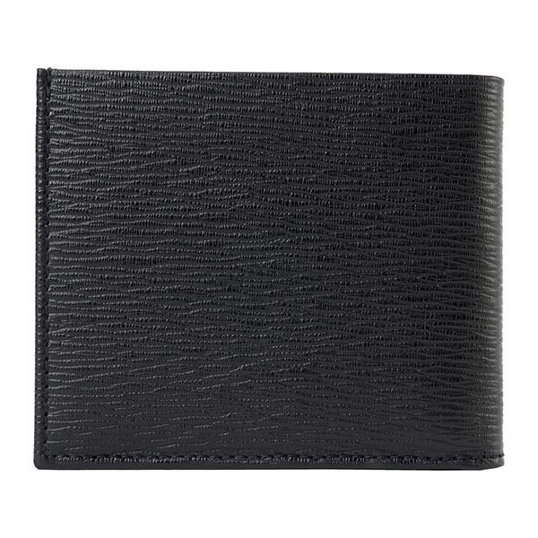 並行輸入 フェラガモ 2つ折り財布 FERRAGAMO ガンチーニ 66A065 733323メンズ ブラック 黒 | FERRAGAMO | 01