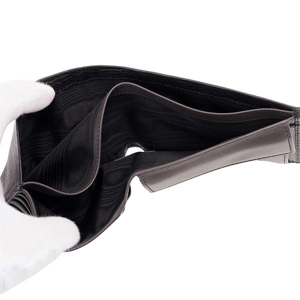 並行輸入 フェラガモ 2つ折り財布 FERRAGAMO ガンチーニ 66A065 733323メンズ ブラック 黒 | FERRAGAMO | 05