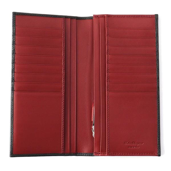 並行輸入 フェラガモ 長財布 FERRAGAMO ガンチーニ 66A069 686018 NEROメンズ ブラック 黒 |  | 02