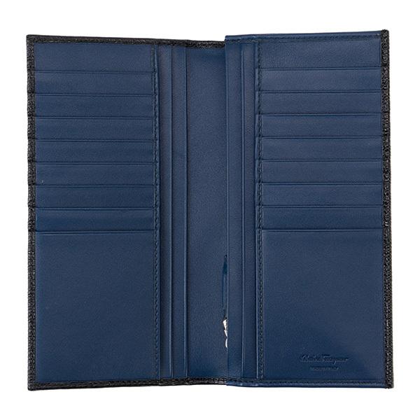 並行輸入 フェラガモ 長財布 FERRAGAMO ガンチーニ 66A069 686019メンズ ブラック 黒 | FERRAGAMO | 03