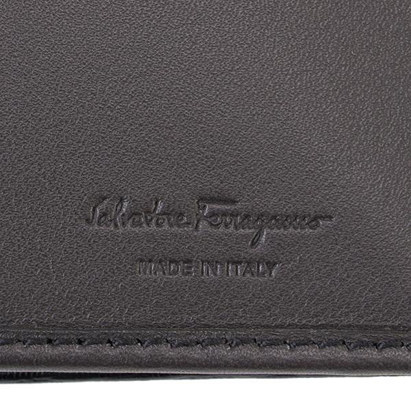 並行輸入 フェラガモ 長財布 FERRAGAMO ガンチーニ 66A069 733359メンズ ブラック 黒 | FERRAGAMO | 07