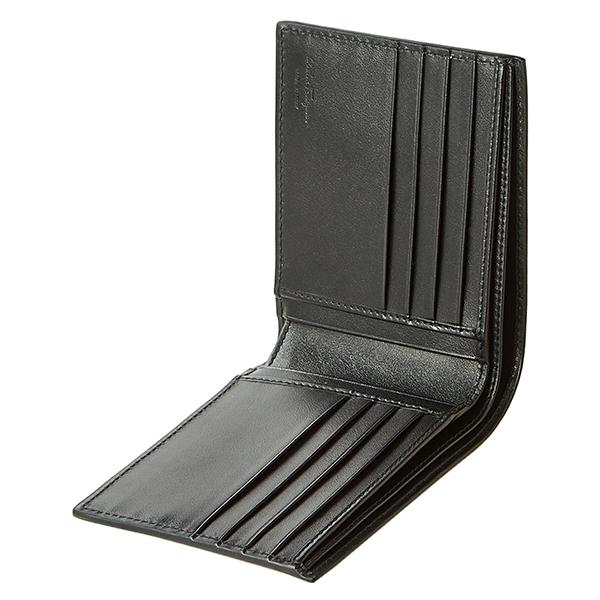 並行輸入 フェラガモ 2つ折り財布 FERRAGAMO ガンチーニ 66A509 714555メンズ ブラック 黒 | FERRAGAMO | 03