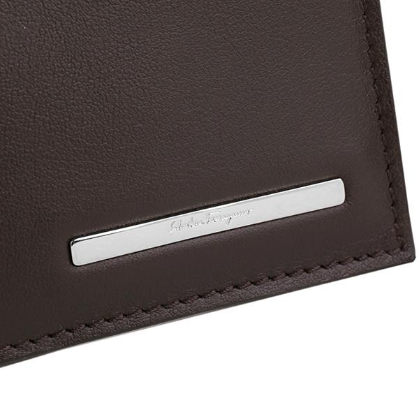 並行輸入 フェラガモ  カードケース カーフ 66A567 0719019 ブラウン 茶 爆買 | FERRAGAMO | 05