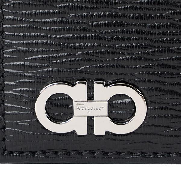 並行輸入 フェラガモ キーケース FERRAGAMO ガンチーニ 66A603 722641メンズ ブラック 黒 | FERRAGAMO | 07