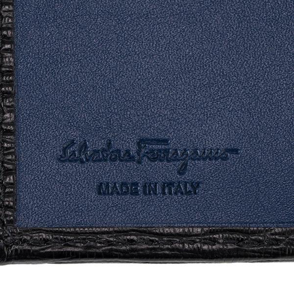 並行輸入 フェラガモ キーケース FERRAGAMO ガンチーニ 66A603 722641メンズ ブラック 黒 | FERRAGAMO | 08
