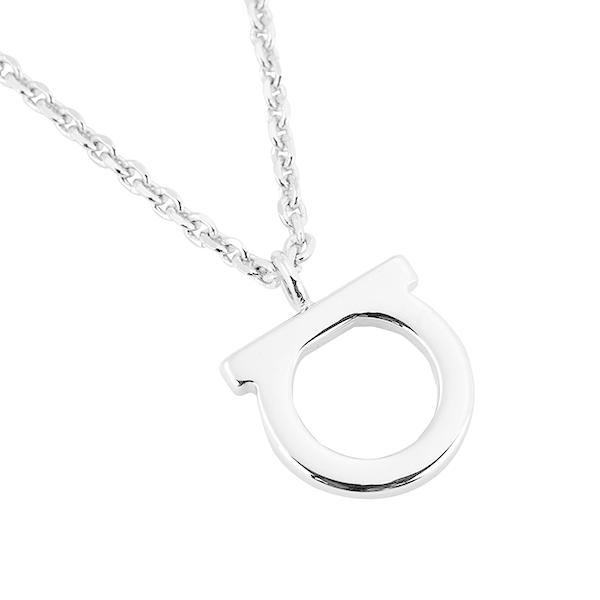 並行輸入 フェラガモ ネックレス FERRAGAMO ガンチーニ 760133 696659