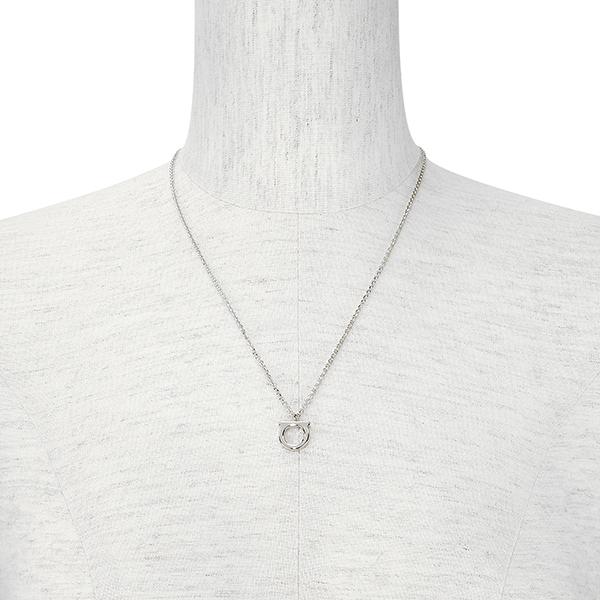 並行輸入 フェラガモ ネックレス FERRAGAMO ガンチーニ 760133 696659