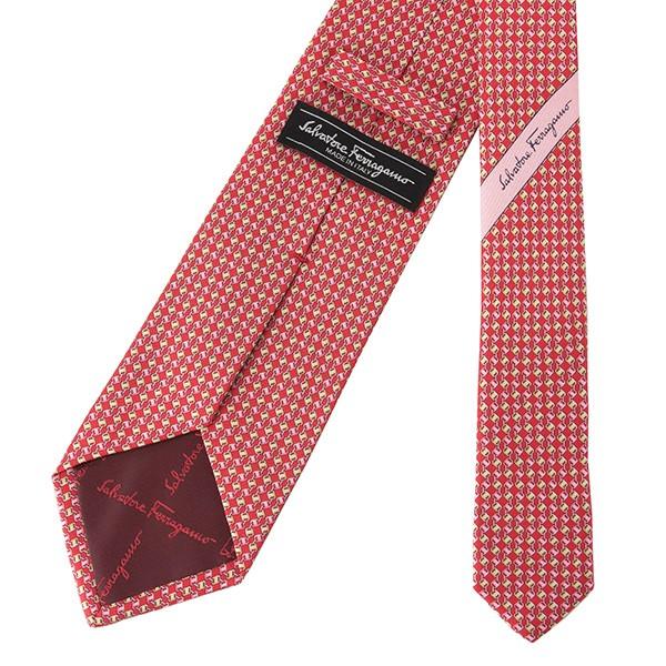 並行輸入 フェラガモ ネクタイ VARA CHAIN 352684 29 レッド 赤 爆買 |  | 03