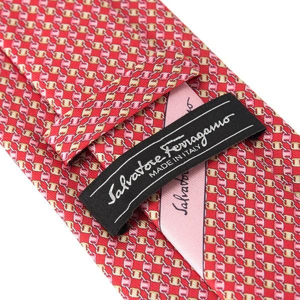 並行輸入 フェラガモ ネクタイ VARA CHAIN 352684 29 レッド 赤 爆買 |  | 04