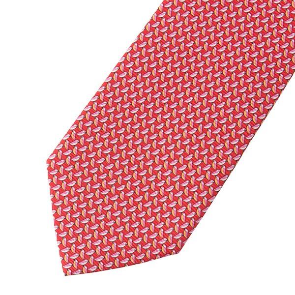 並行輸入 フェラガモ ネクタイ DIAMA BIRD 357333 02 レッド 赤/ピンク 爆買 |  | 01