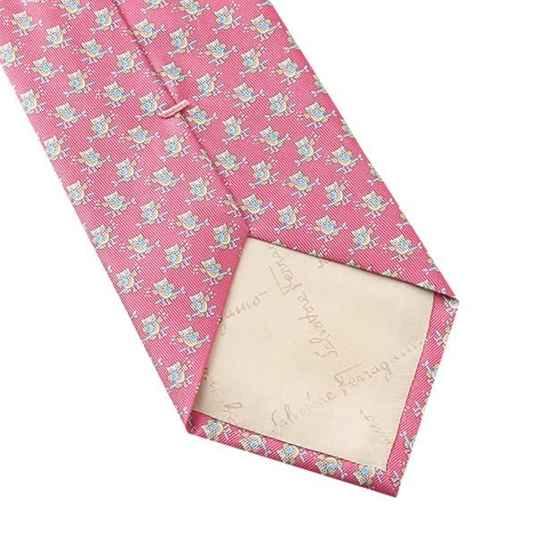並行輸入 フェラガモ ネクタイ OWL WITH BANJO 357335-07 ピンク 爆買 |  | 05