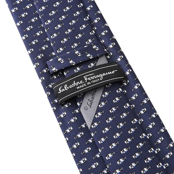 並行輸入 フェラガモ ネクタイ RACE CAR 357351-01 ネイビー 爆買 |  | 04