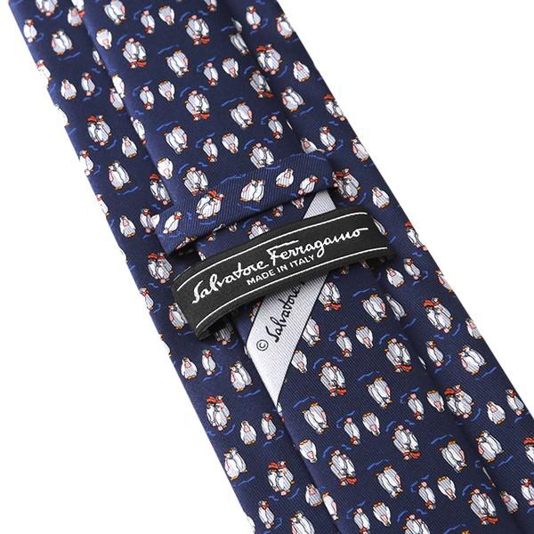並行輸入 フェラガモ ネクタイ PENGUINS 357356-02 ネイビー 爆買 |  | 04