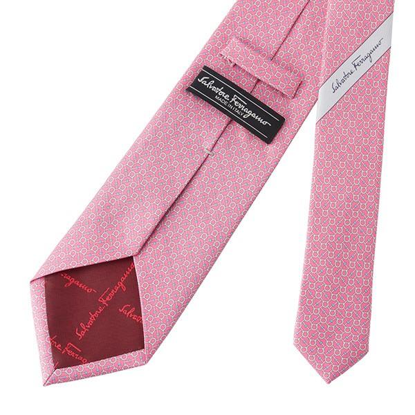 並行輸入 フェラガモ ネクタイ GANCINI 357391 07 ピンク 爆買 |  | 03