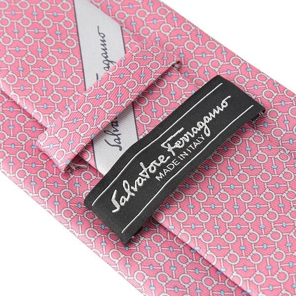 並行輸入 フェラガモ ネクタイ GANCINI 357391 07 ピンク 爆買 |  | 04