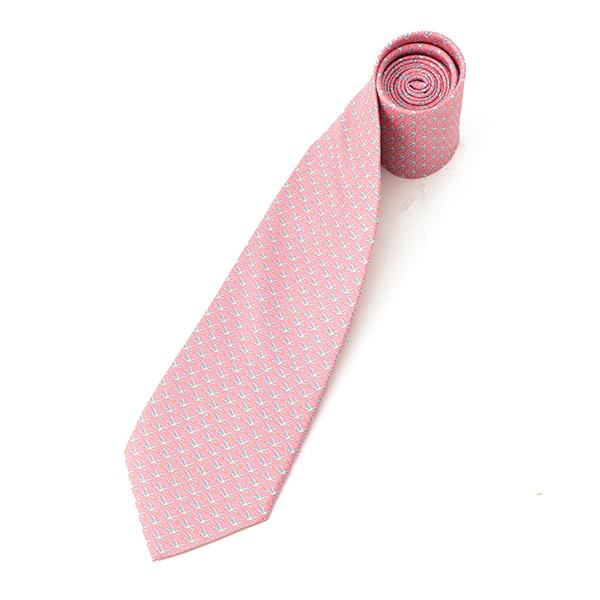 FERRAGAMO（フェラガモ） 並行輸入 ネクタイ プリント タイ 357721 007