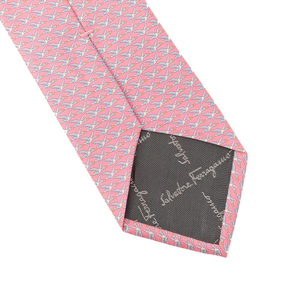 FERRAGAMO（フェラガモ） 並行輸入 ネクタイ プリント タイ 357721 007