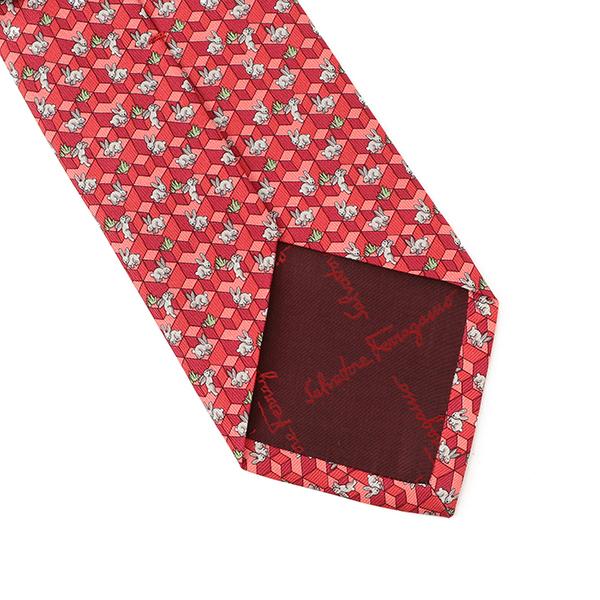FERRAGAMO（フェラガモ） 並行輸入 ネクタイ プリント タイ 357723 006