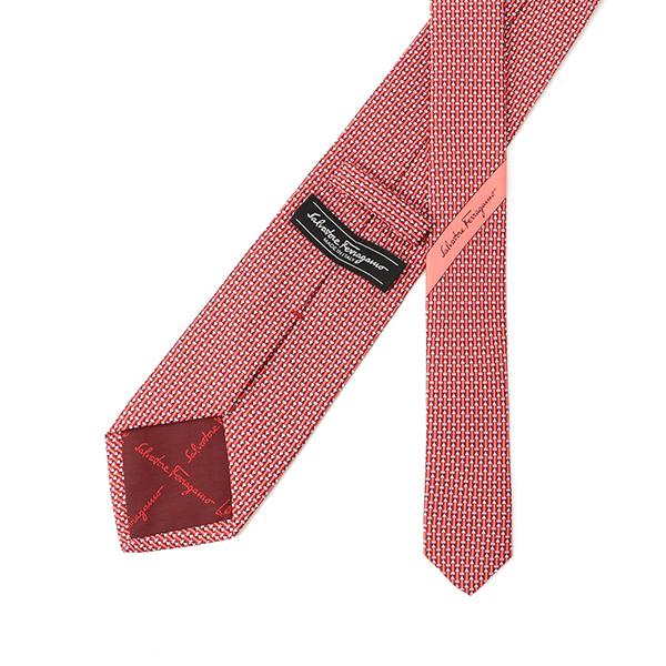 FERRAGAMO フェラガモ ネクタイ プリント タイ 357733 006 0695289  