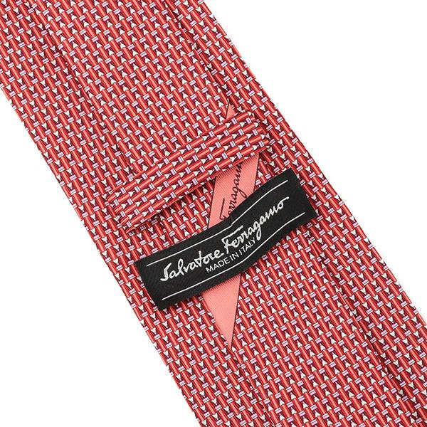 FERRAGAMO フェラガモ ネクタイ プリント タイ 357733 006
