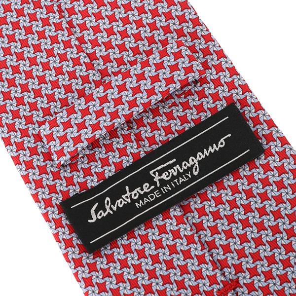 FERRAGAMO（フェラガモ） 並行輸入 ネクタイ プリント タイ 357848 006