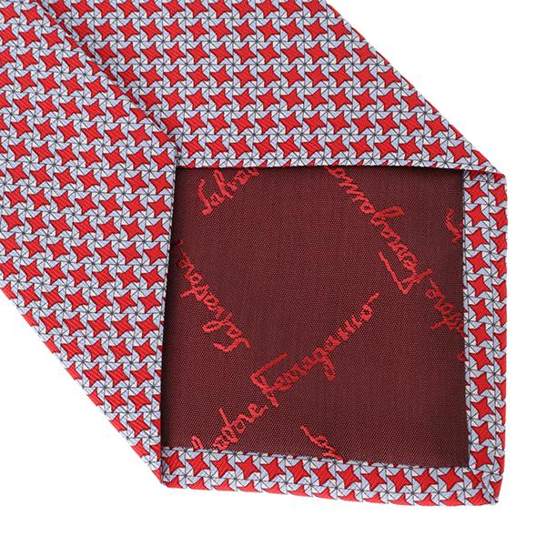 FERRAGAMO（フェラガモ） 並行輸入 ネクタイ プリント タイ 357848 006