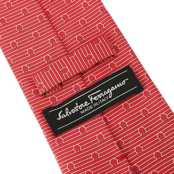 FERRAGAMO（フェラガモ） 並行輸入 ネクタイ プリンテッドタイ 357855